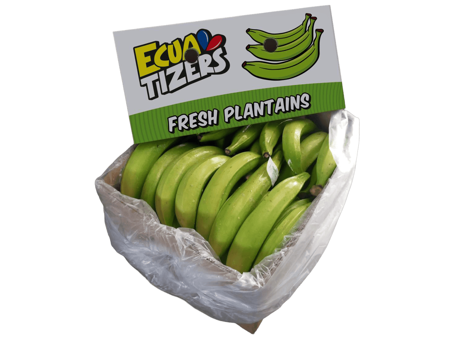 Caja de plátanos Ecuatizers
